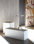 Curated - Deco Martini Table - White