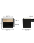 Carter - Nightstand - Black