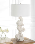 Remnant - White Marble Table Lamp