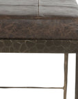 Malo - 28" Leather Bench
