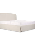 Joan - Queen Storage Bed - Cream