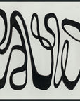 Mono - 48" x 72" Painting By Buddy Whitlock - Black / White