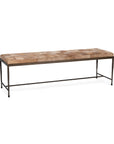 Achen - Hide 60" Bench
