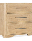 Retreat - Three-Drawer Nightstand - Beige