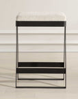 Hover - Iron Counter Stool - Black