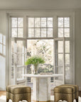 Eleana - Round Dining Table - White