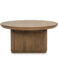 Vander - Solid Wood Round Coffee Table