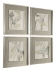 Divination - Abstract Art (Set of 4) - Beige