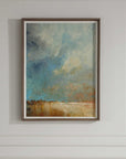 Vista Grande - Framed Desertscape Print - Dark Brown