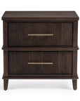 Westlake - 2-Drawer Nightstand - Kona Brown