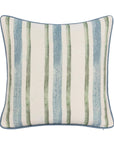 Tranquil Coasts - Harbor Stripe Pillow