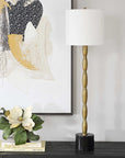 Ezra - Brass Buffet Lamp - Bronze