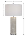 Zesiro - Modern Table Lamp - Pearl Silver