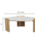 Dala - Coffee Table - Natural