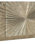 Melange - 78" Big Bang Entertainment Console - Pearl Silver