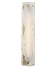 Taffy - 1 Light LED Swirl Glass Sconce - White
