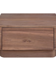 Round Off - Nightstand - Dark Brown
