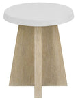 Oasis - Dockside Accent Table - White / Beige
