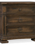 Hill Country - Elmendorf 3-Drawer Nightstand - Dark Brown