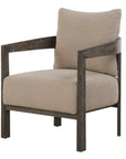 Sienna - Sand Fabric Accent Chair