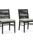 Westville - Outdoor Dining Chair (Set of 2) - Black