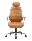 Executive - Swivel Office Chair - Cognac