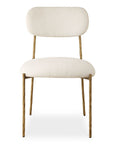 Capture - Dining Chair (Set of 2) - Gold / White