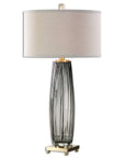 Vilminore - Glass Table Lamp - Gray