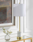Turret - Gold Buffet Lamp