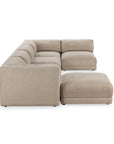 Adalynne - Upholstered 6 Piece Sectional - Buttermilk