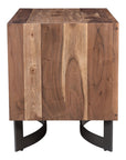 Bent - Nightstand - Smoked