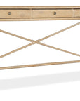 Retreat - Pole Rattan Console