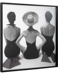 Ladies' Swimwear, 1959 - Fashion Print - Black