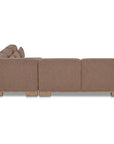 June - Corner Modular Sectional - Dark Brown