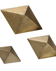 Rhombus - Accents (Set of 3) - Champagne