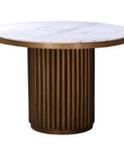 Tower - Dining Table - Antique Brass