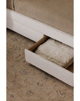 Sophia - King Bed - Cream