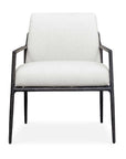 Thayer - Outdoor Upholstered Lounge Chair - Bronze / White