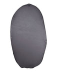 Foundry - Oval Mirror - Black