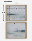 Breezy - Vista Framed Prints (Set of 2)