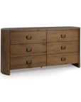 Kyrie - 6 Drawer Dresser - Tawny Brown