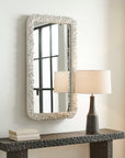 Barnacle - Rectangular Mirror - White