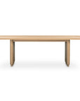 Round Off - Small Oak Dining Table - Light Brown / Oak