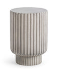Givens - Outdoor Accent Table - Light Gray