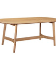 Trie - Small Dining Table - Natural Light Oak