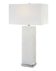Pillar - Marble Table Lamp - White