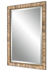 Cocos - Coconut Shell Mirror - Light Brown