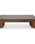 Vail - Elm Coffee Table - Dark Brown
