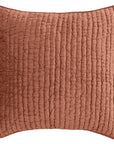 Bari - Velvet Sham - Terra Cotta