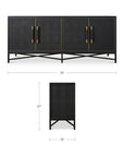 Mako - Sideboard - Black